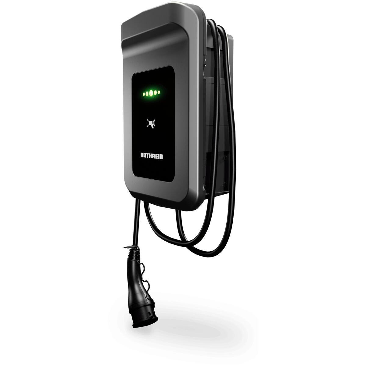 Kathrein Wallbox AC60-22-C750-A, Kabel, 7,5m Kabel, 22kW, Anthrazit