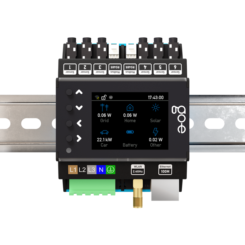 go-e Controller, PV Überschussladen / dynamische Lastmanagement / Energy Monitoring