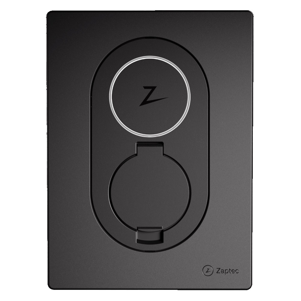Zaptec GO Wallbox, 22KW, Dose, 4G, Asphaltschwarz