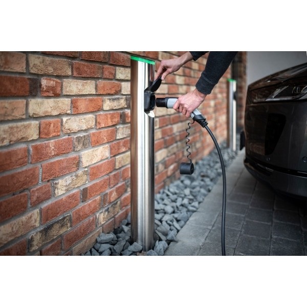 Hesotec Electrify eBox r10, BASE, 11 KW (Edelstahl) Wallbox/Walladapter/Ladesystem, Typ 2  (10091-01)