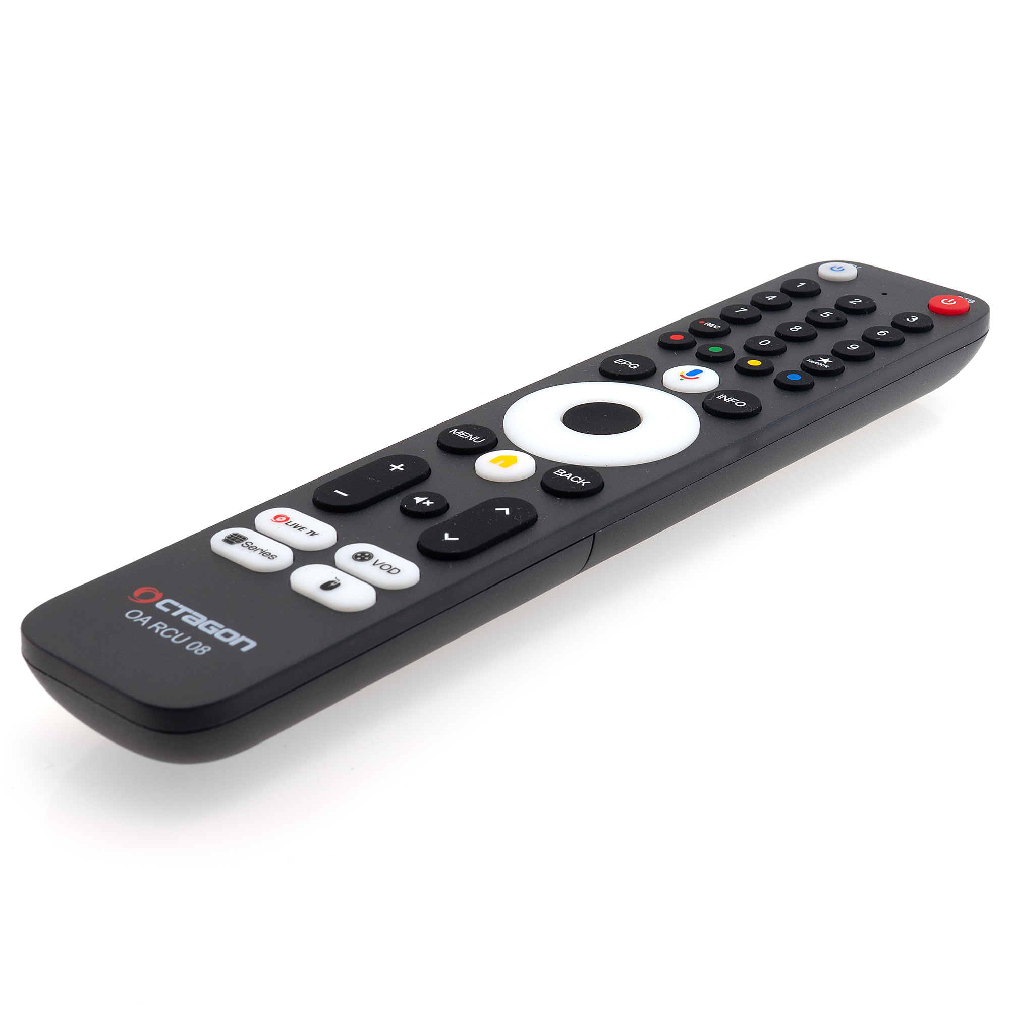 OCTAGON SPIRIT NANO 4K UHD Android Streaming Stick HDR10+ OTT MEDIA 5G WLAN BT RCU