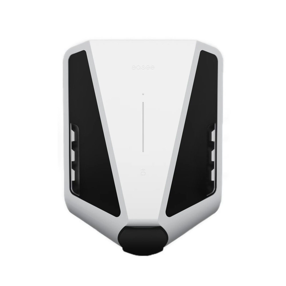 Easee Charge Max Wallbox 1,4 - 22kW Ladeleistung inkl. Typ-2 Buchse, MID-geeicht, RFID, WLAN + eSIM, weiß