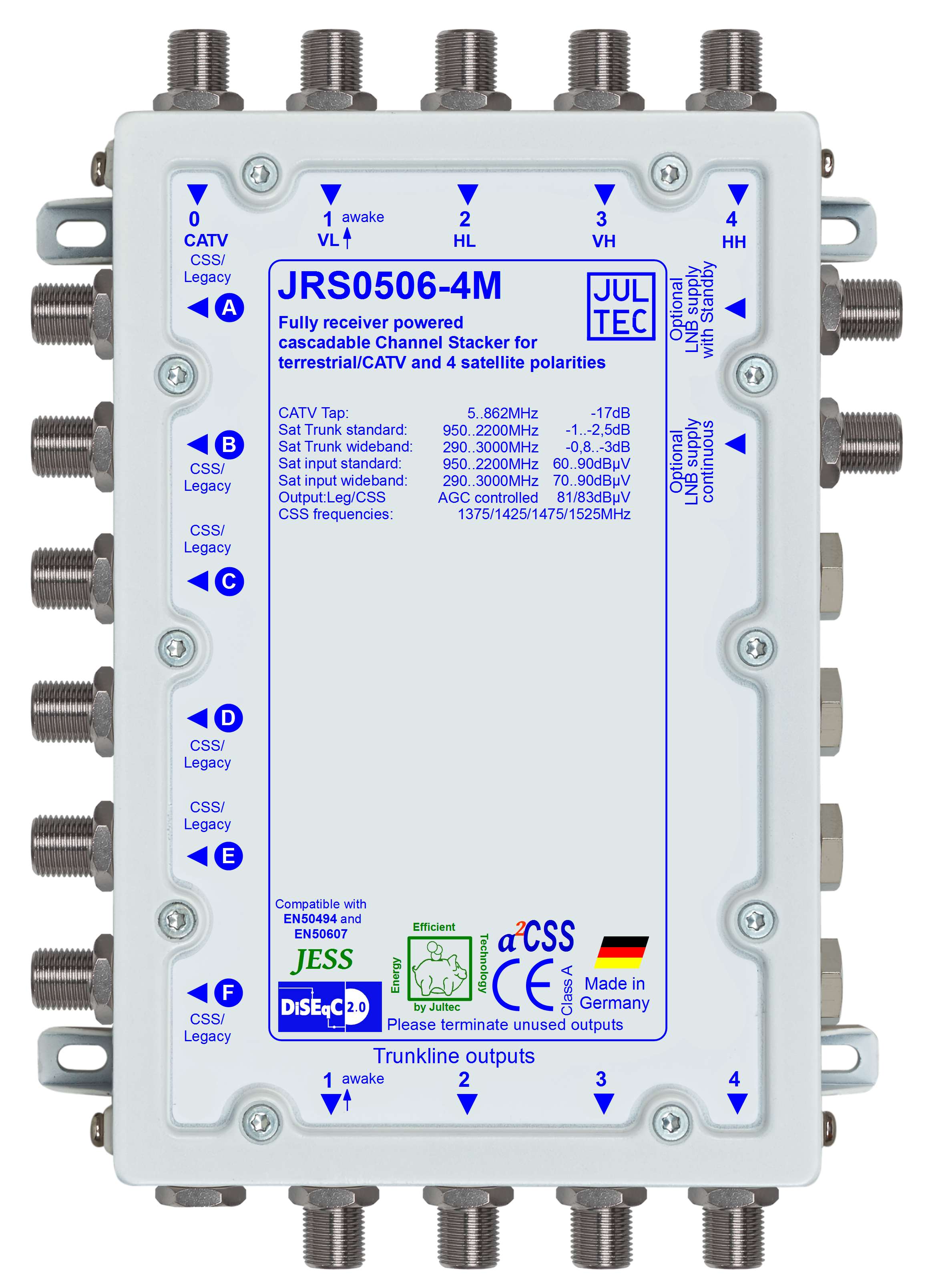 Jultec JRS0506-4M Einkabelumsetzer 5/6x4