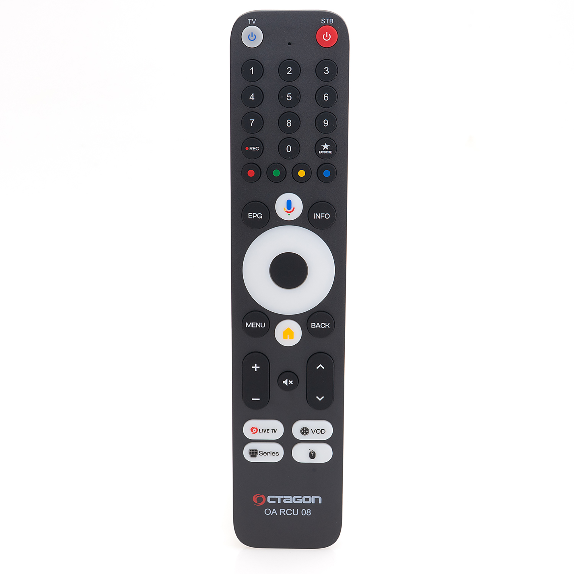 OCTAGON SPIRIT NANO 4K UHD Android Streaming Stick HDR10+ OTT MEDIA 5G WLAN BT RCU