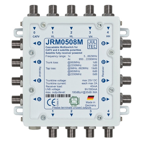 Jultec JRM0508M Multischalter 5/8