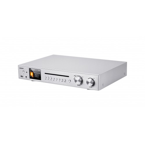 Noxon A 571 CD silber, Internetradio, DAB+, UKW Tuner, Spotify, Bluetooth, USB, LAN + WLAN