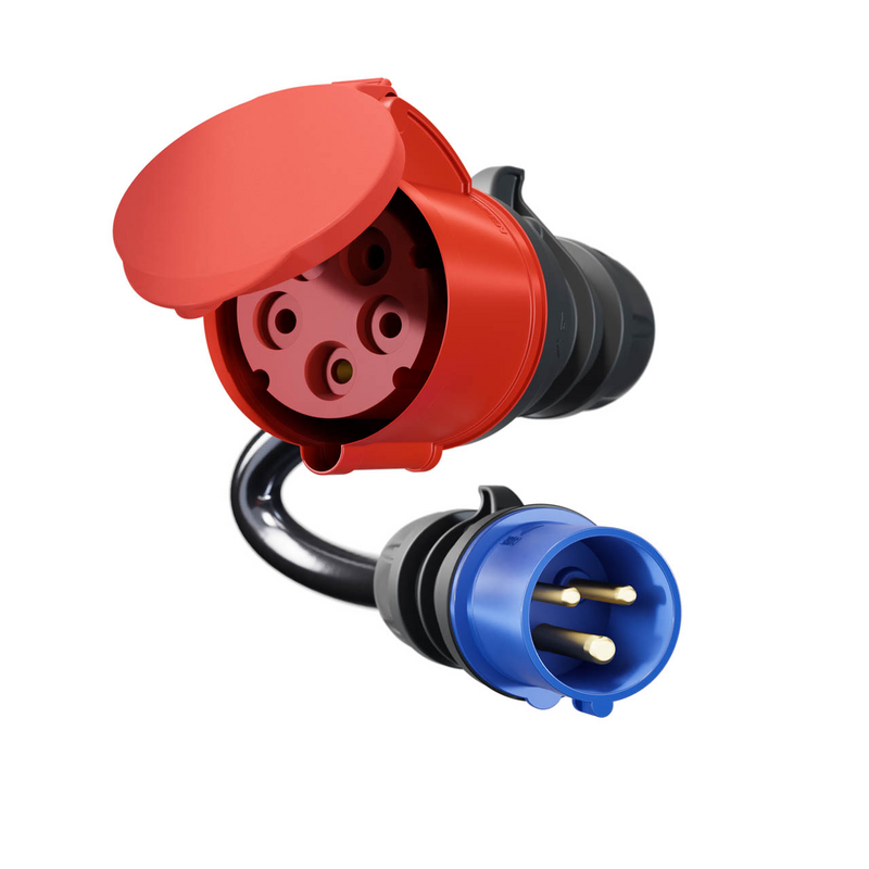 go-e Adapter Gemini flex 11 kW auf CEE blau 16 A
