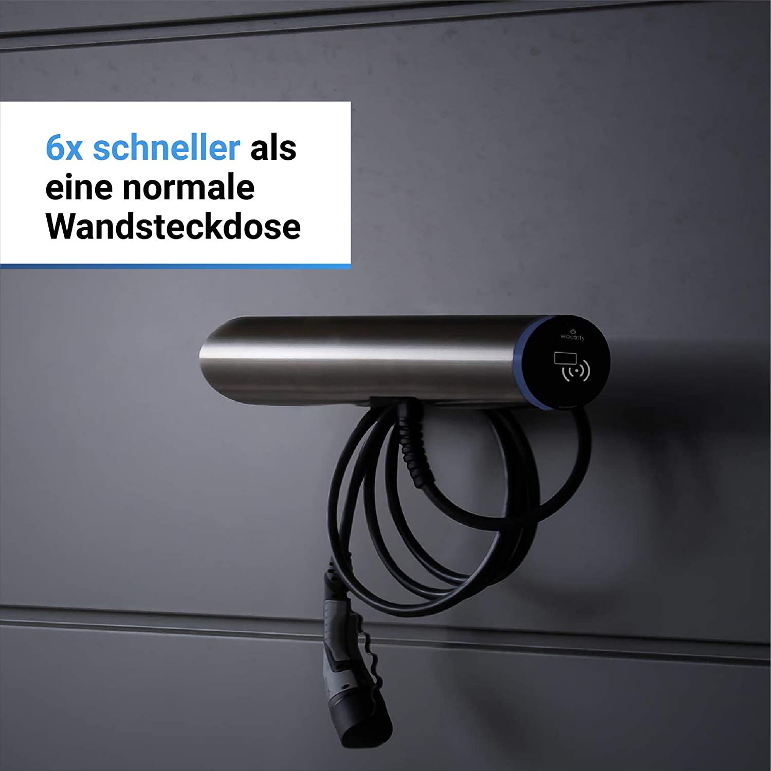 Hesotec Electrify eBox wr30-R, SMART, 11 kW (Schwarz) Wallbox/Walladapter/Ladesystem, Typ 2  (10060-27)