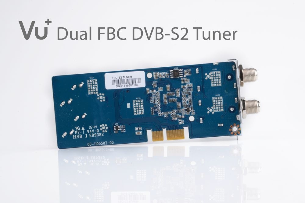 VU+ DVB-S2 FBC Twin Tuner mit 8 Demodulatoren