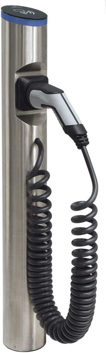 Hesotec Electrify eSat r20, SMART, 11 kW (Edelstahl) Wallbox/Walladapter/Ladesäule, Typ 2  (10098-01)