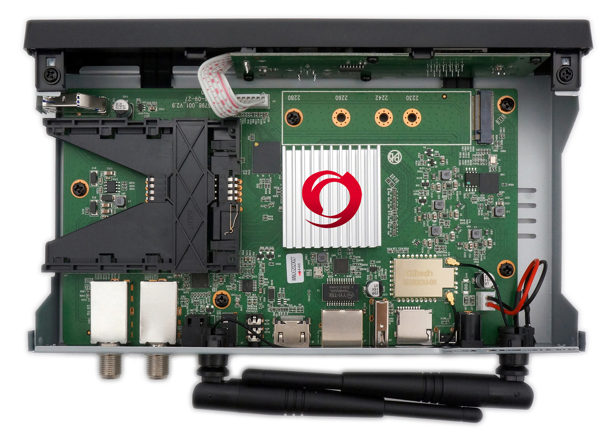OCTAGON SF8008 V3 SUPREME TWIN 4K UHD E2 DVB-S2X (DUAL OS)