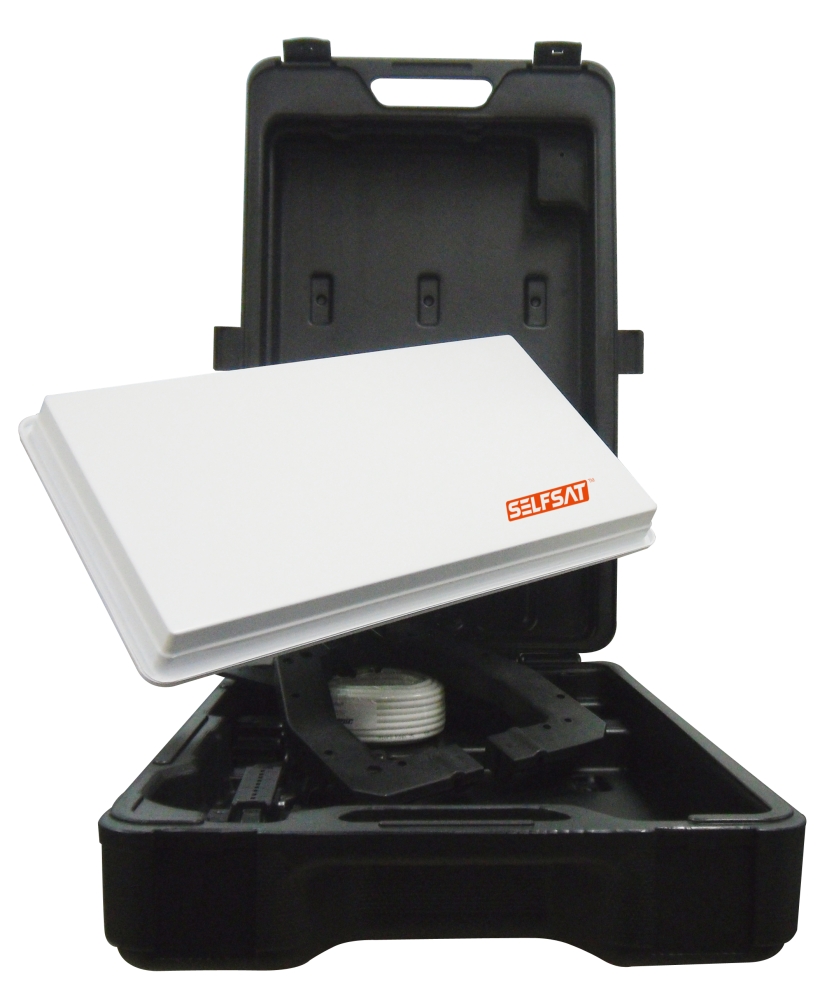 Selfsat Traveller Kit TK30D Single Camping Koffer