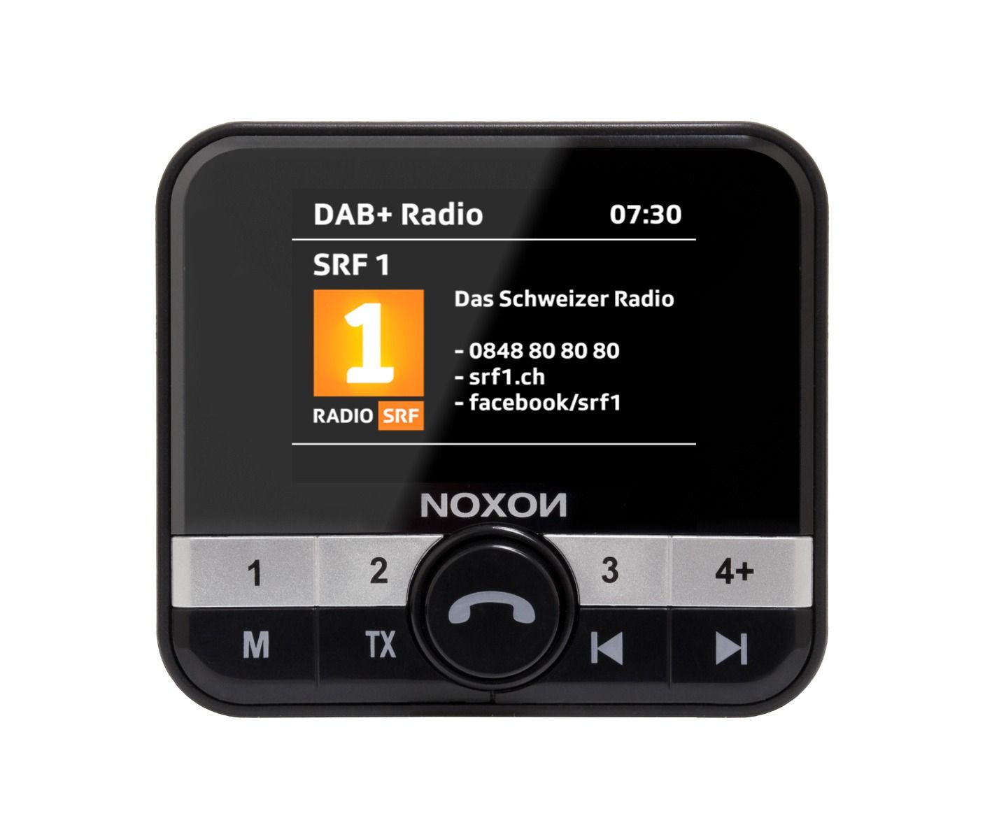 Noxon Road 4, DAB+-Empfänger, UKW Transmitter