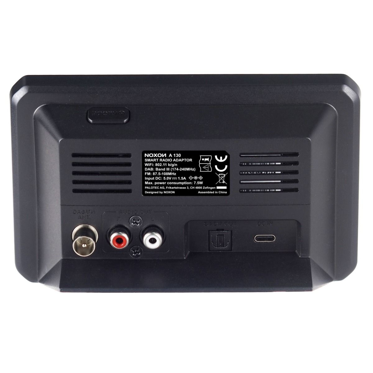 Noxon A 130 schwarz, Audio Adapter DAB+/UKW & Internet-Radio
