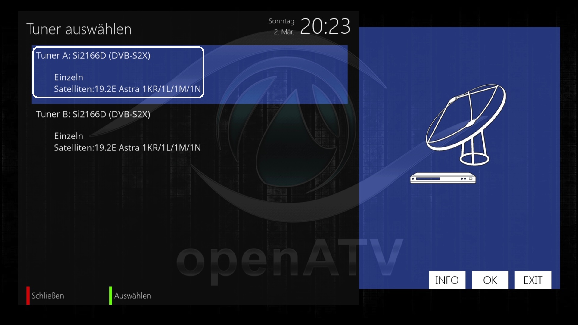OCTAGON SF8008 V3 SUPREME TWIN 4K UHD E2 DVB-S2X (DUAL OS)