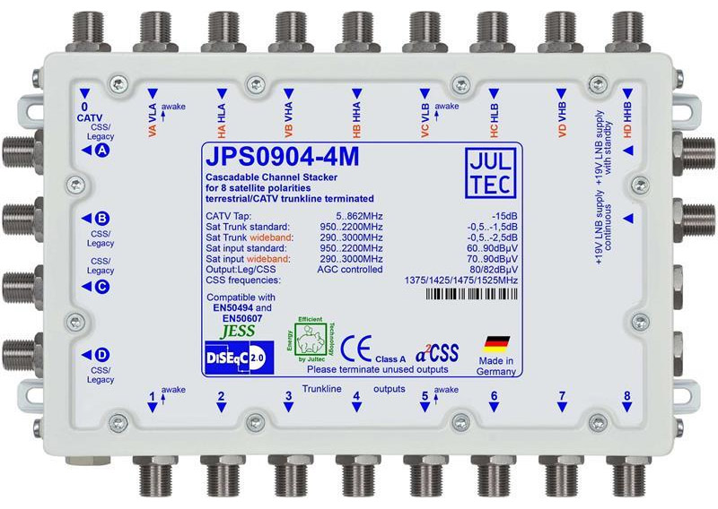 Jultec JPS0904-4M Einkabelumsetzer 9/4x4