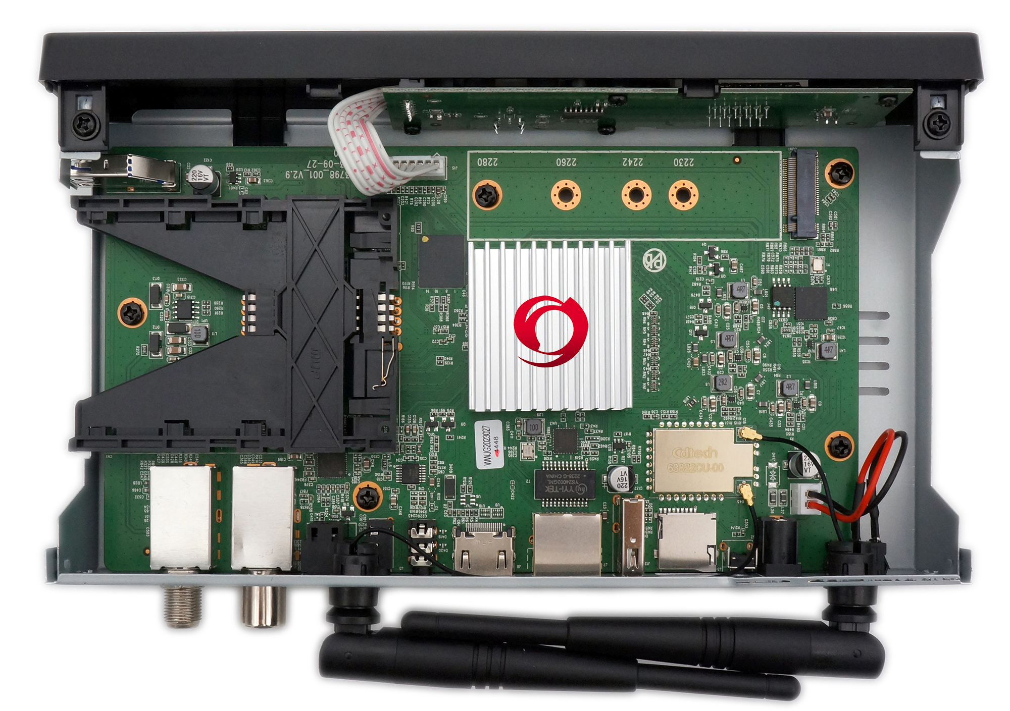 OCTAGON SF8008 V3 SUPREME COMBO 4K UHD E2 DVB-S2X & DVB-C/T2 (DUAL OS)