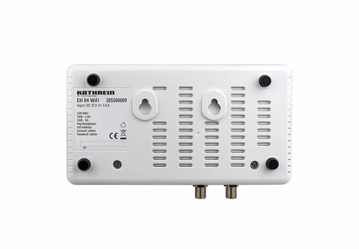 Kathrein EXI 04 WiFi - WLAN-Modem für Internet über Koax - WLAN oder LAN/max. 2 Gbit/s