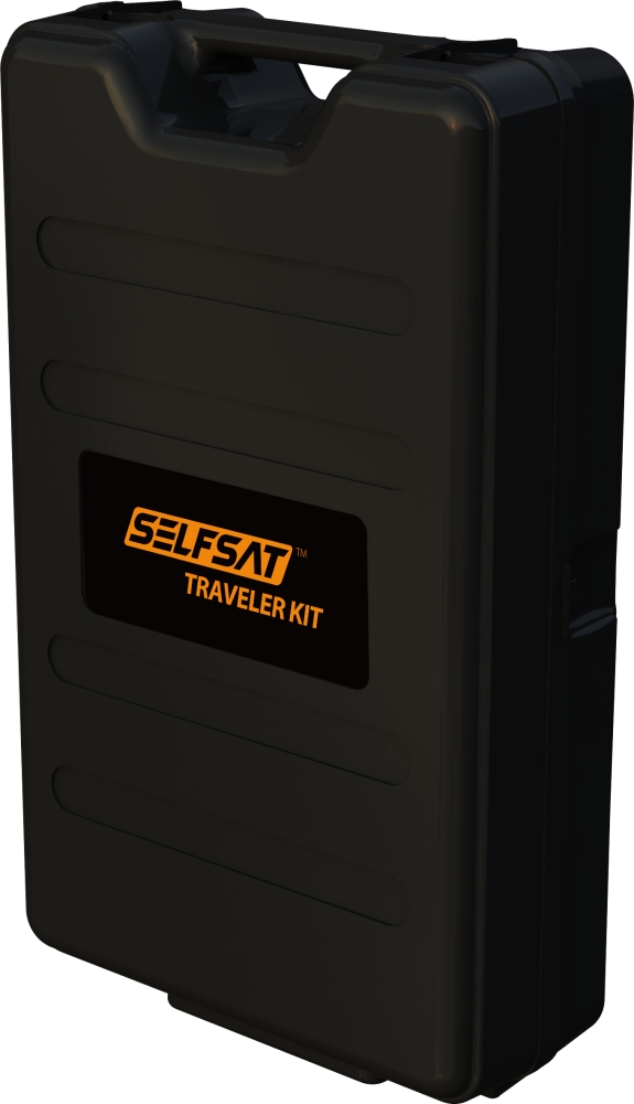 Selfsat Traveller Kit TK30D Single Camping Koffer