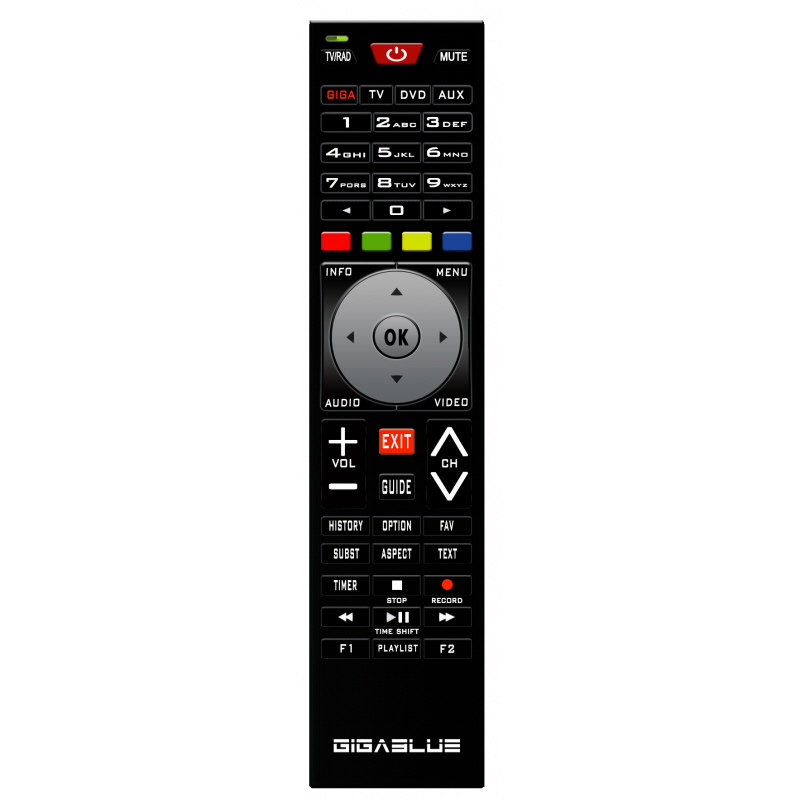 GigaBlue Universal Standard V2 Fernbedienung