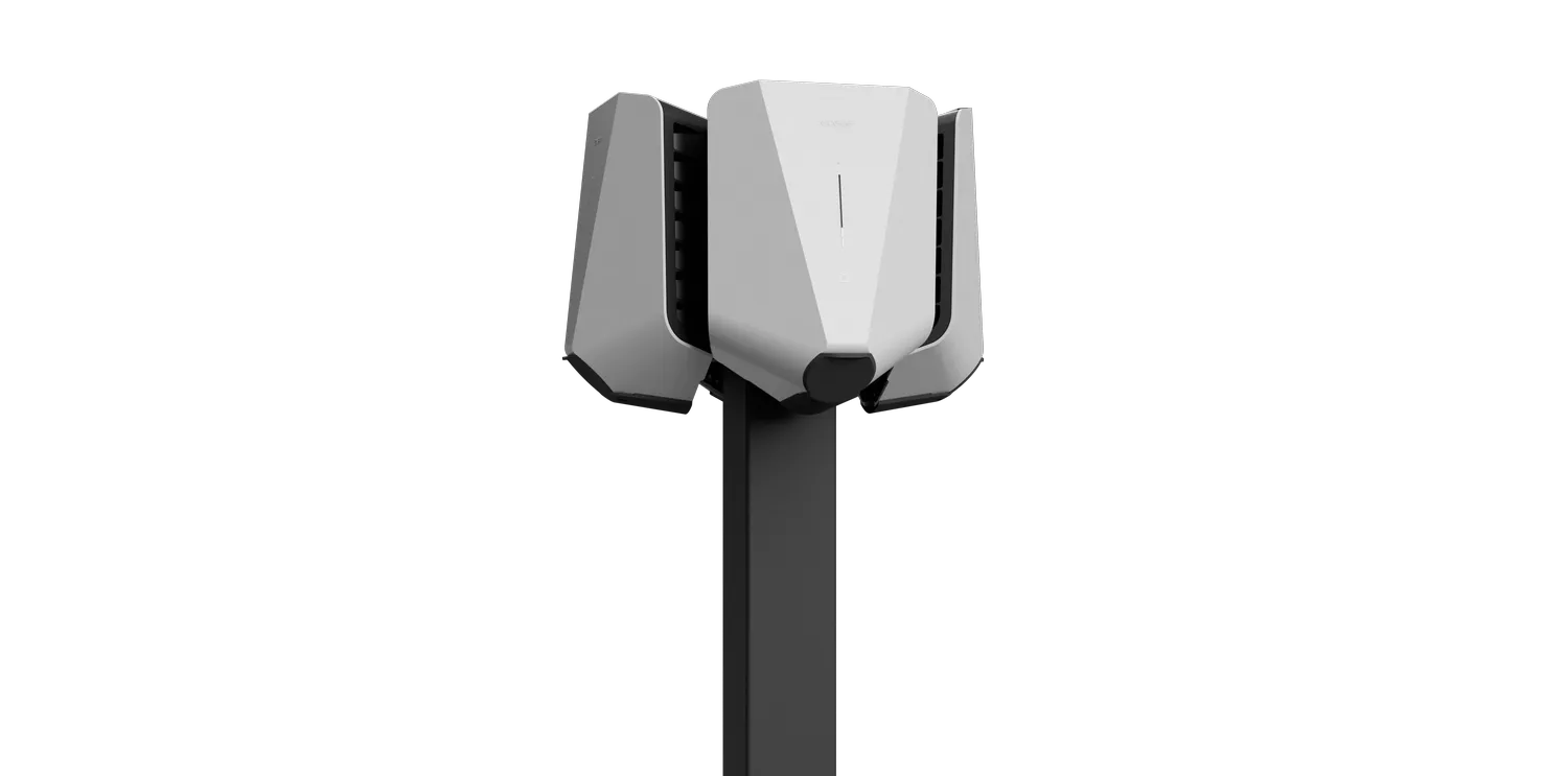 Easee Base 4-Way Standfuß für 4 easee Home und Charge Wallboxen (90324)