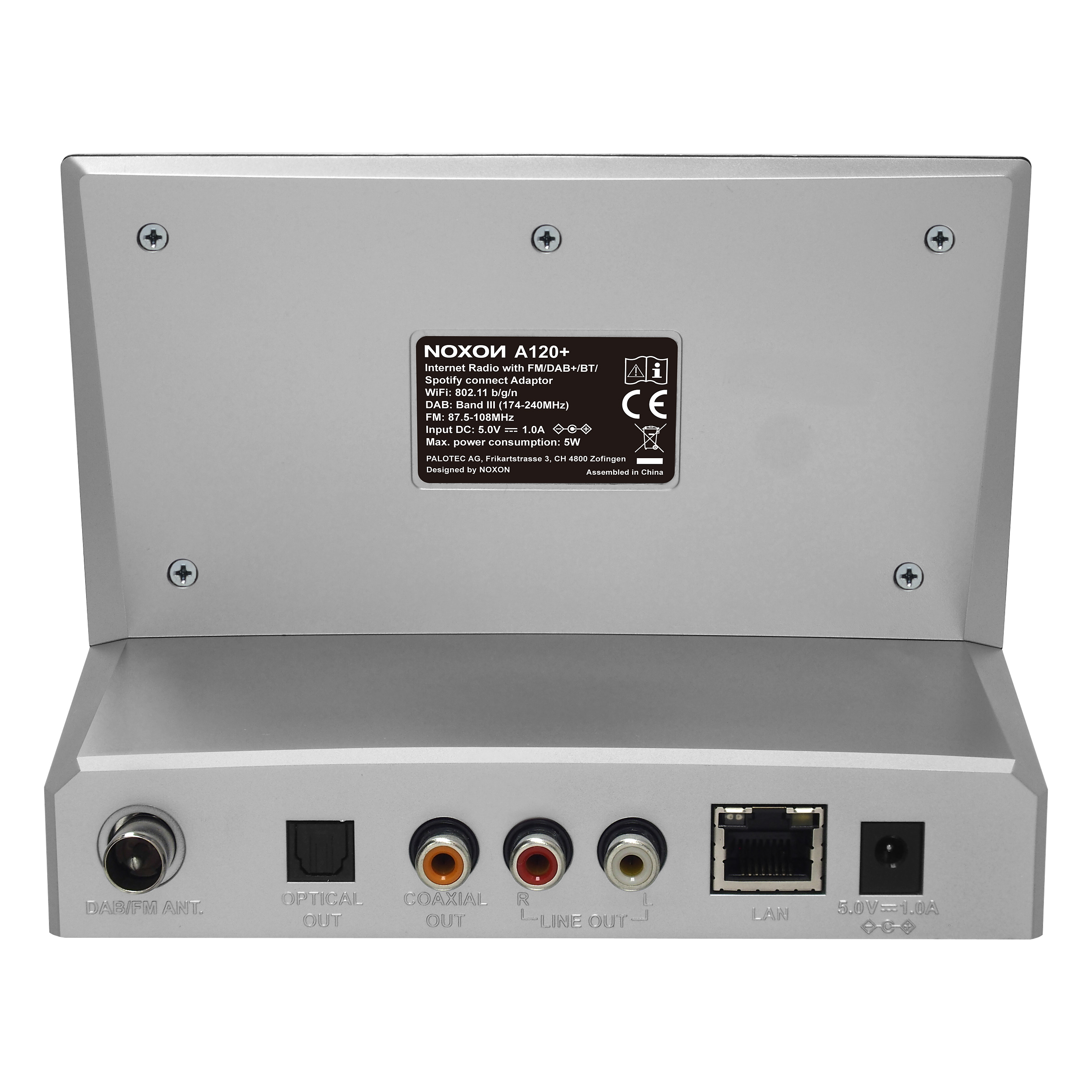 NOXON A120+ Audioadapter / HiFi-Tuner - silber
