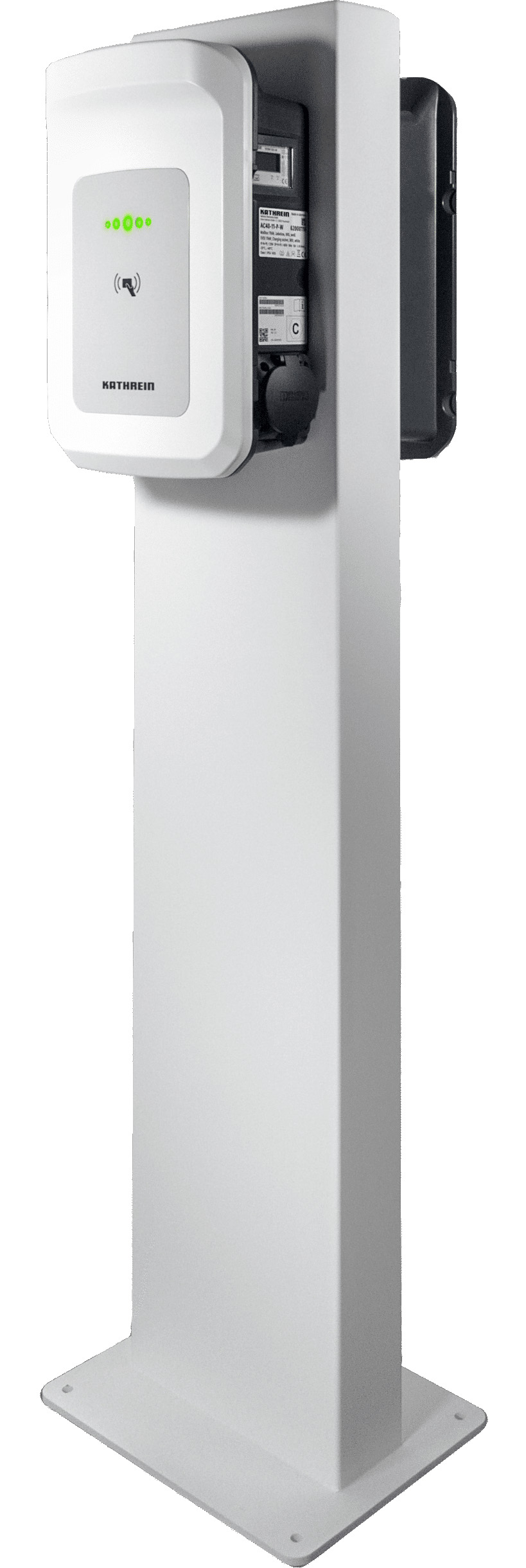 Kathrein ST-T-ER-W Stele twin Edelstahl, weiß