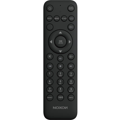 Noxon A 571 schwarz, Internetradio, DAB+, UKW Tuner, Spotify, Bluetooth, USB, LAN + WLAN