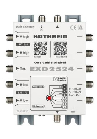 Kathrein EXD 2524 Digitaler-Einkabel-Multischalter