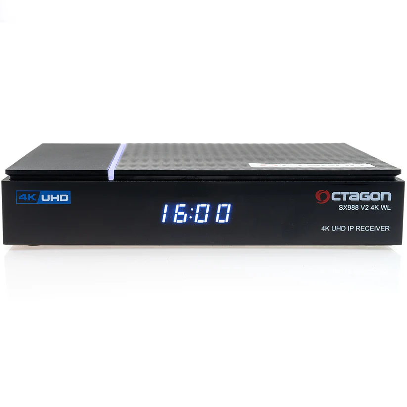 Octagon SX988 V2 4K WL UHD Linux IPTV-Receiver