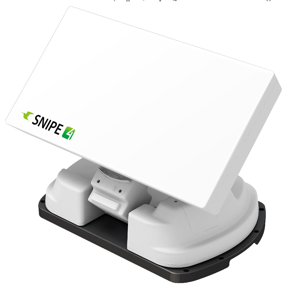 Selfsat SNIPE 4 - Single - Mit BT Fernbedienung und iOS / Android Steuerung sowie GPS-Modul