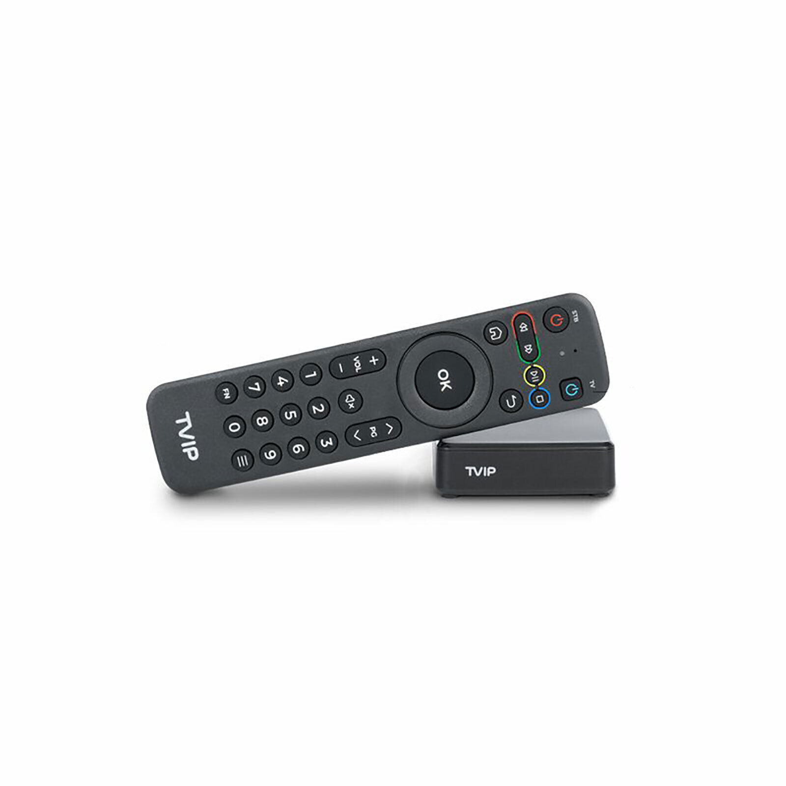 TVIP S-Box v.710 4K UHD Android 11.0 Multimedia Streamer HDR LAN HDMI MicroSD USB Schwarz