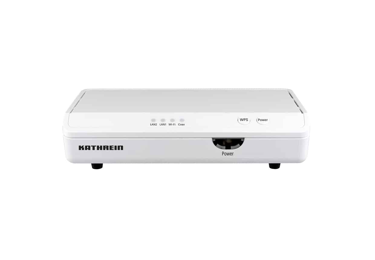 Kathrein EXI 04 WiFi - WLAN-Modem für Internet über Koax - WLAN oder LAN/max. 2 Gbit/s