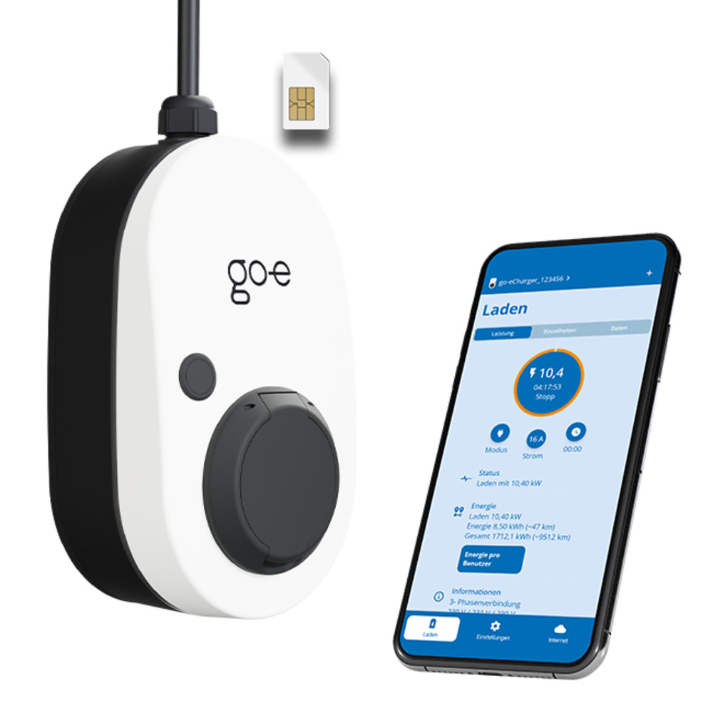 go-e Charger Gemini fix 2.0 GSM 11 kW (CH-05-11-51)